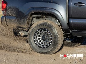 Custom Wheels (1) - Rough Country - 87 Series - Gray w/ Black Ring - 17 x 8.5 / 6 x 5.5 / +0